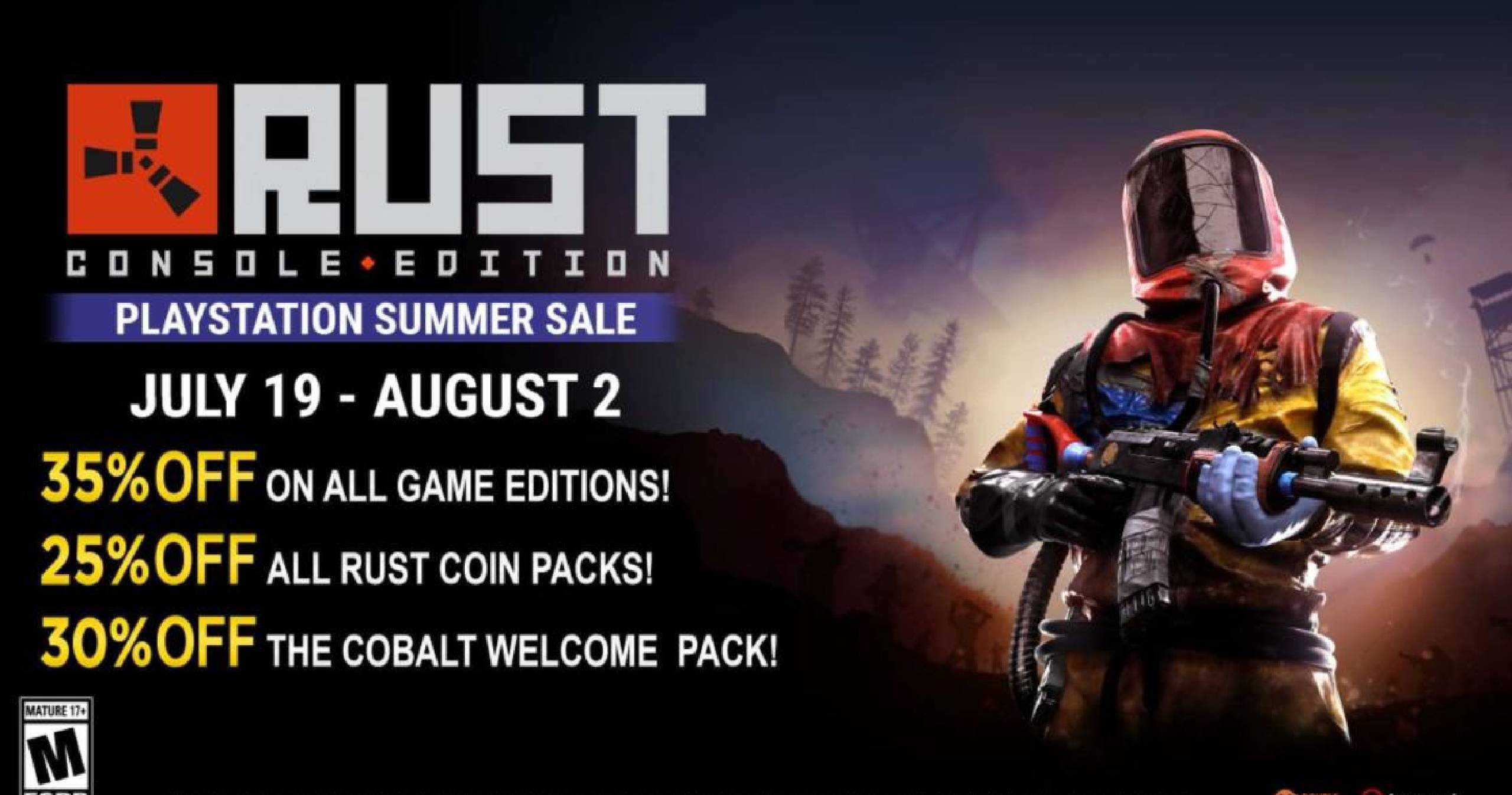 Discount Rust On PlayStation Store